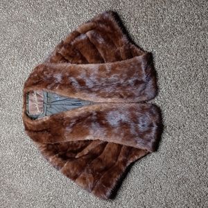 Vintage Gimbel Brothers Fur Stole / Shawl